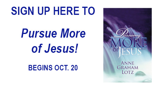 Sign up here to Pursue More of Jesus, Begins Oct 20 at North Oak Church